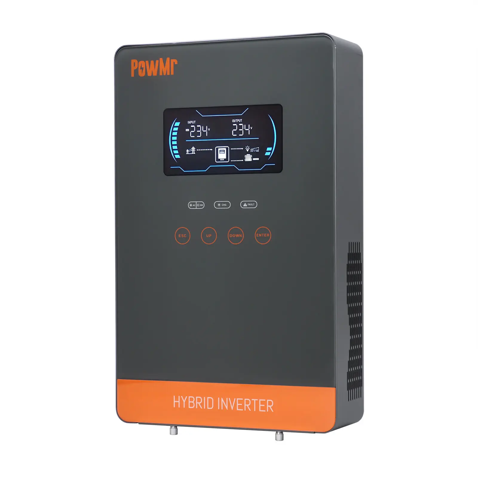 4500W 24V Hybrid Inverter MPPT 230V Pure Sine Wave Solar 220V For System