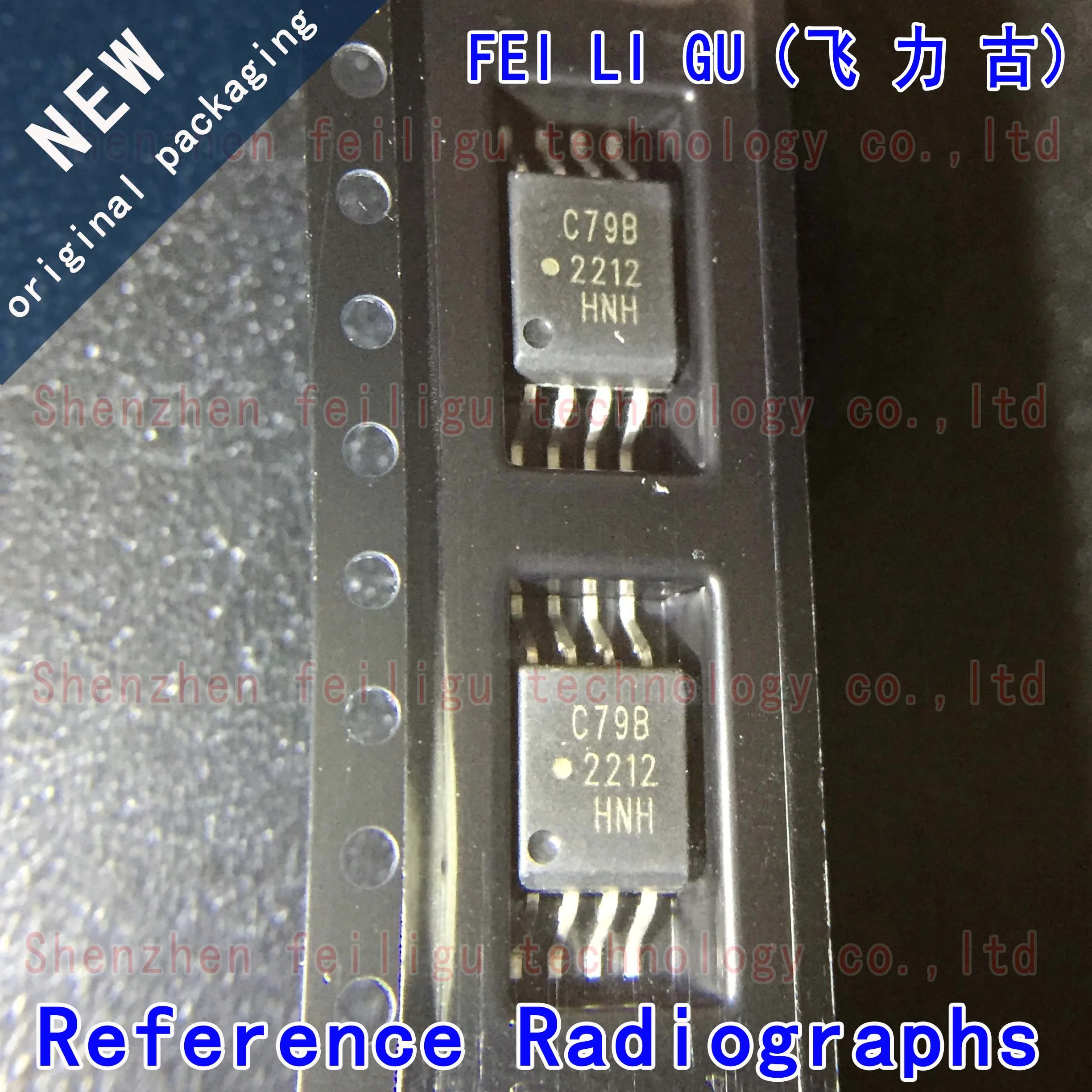 1~30PCS 100% New original ACPL-C79B-500E ACPL-C79B silkscreen:C79B package:SOP8 patch isolation amplifier optocoupler