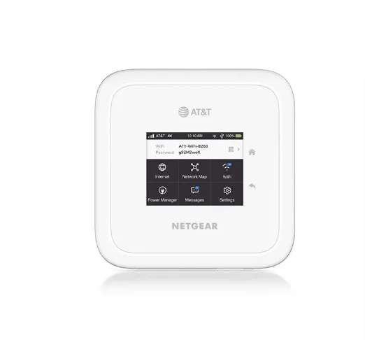 NETGEAR Nighthawk MR6110 M6 AT&T WiFi 6 Mobile Hotspot Router With bands（used 95%new without box）