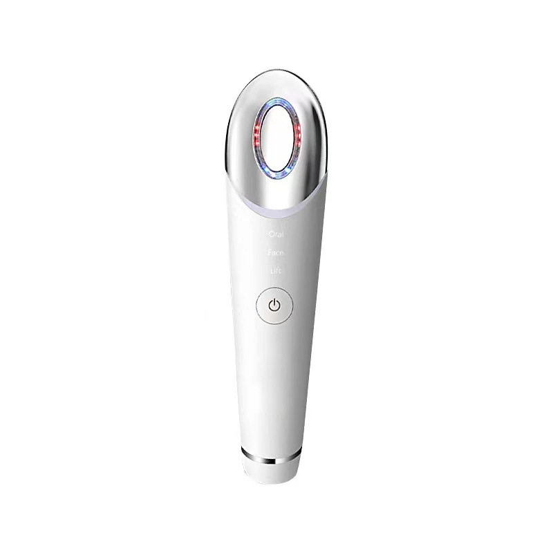 Free Shipping Beauty Import Instrument Face Washing at Home Red and Blue Light Lifting and Tightening Pore Electric Toothbrush