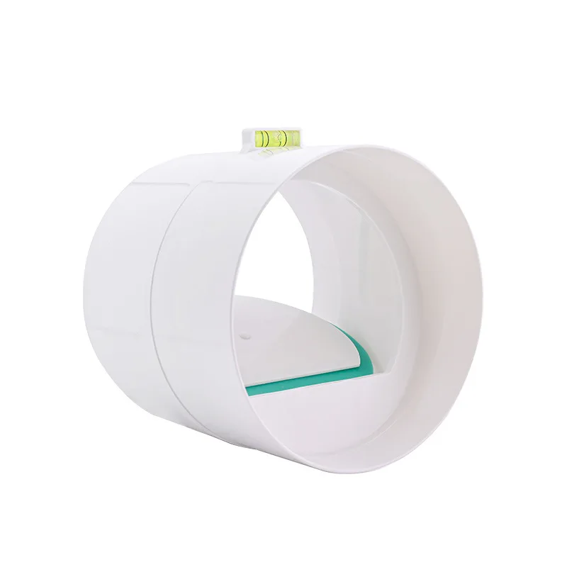 1PC PVC Exhaust Fan Check Valve Round Pipe Backdraft Damper 75/110mm Air Duct Ventilation Grill for Bathroom Kitchen Accessories