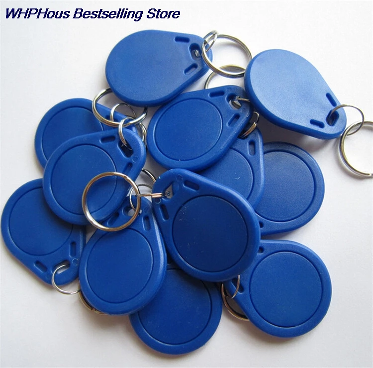 1PCS 13.56MHz RFID Read IC Key Tags Keyfobs Token NFC TAG Keychain Arduino IC Smart Card Tag Key Fobs For Access Control System