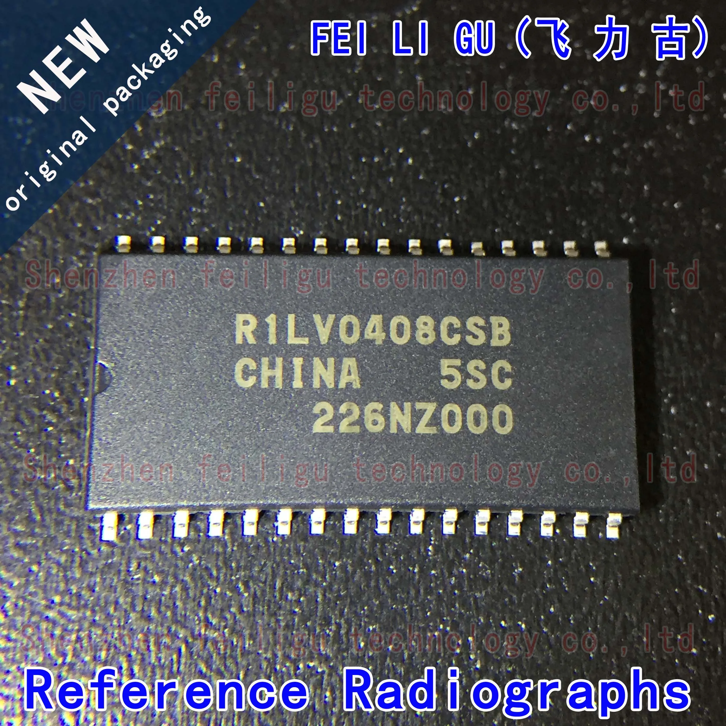 1~30PCS 100% New Original R1LV0408CSB-5SC R1LV0408CSB Package: TSOP32 SRAM Memory Chip