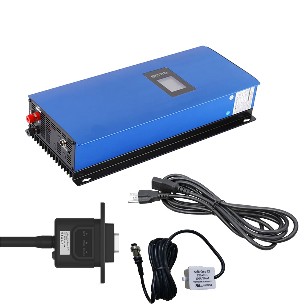 2000W Grid Tie Inverter With Limiter MPPT Pure Sine Wave On Grid Inverter DC45-90V or 60-110V to AC230V WIFI optional