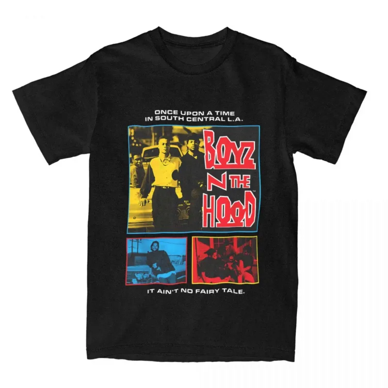 Boyz N The Hood South Central T Shirt Short Sleeve Men Women Vintage Casual Cotton O-Neck T Shirt Large Size T shirt
