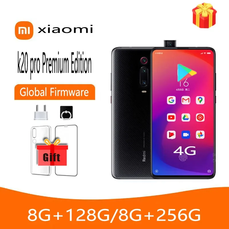 Global rom Xiaomi redmi K20 Pro Premium Edition 9T pro smartphone Qualcomm Snapdragon 855Plus 6.39inchs 48MP 20MP used phone