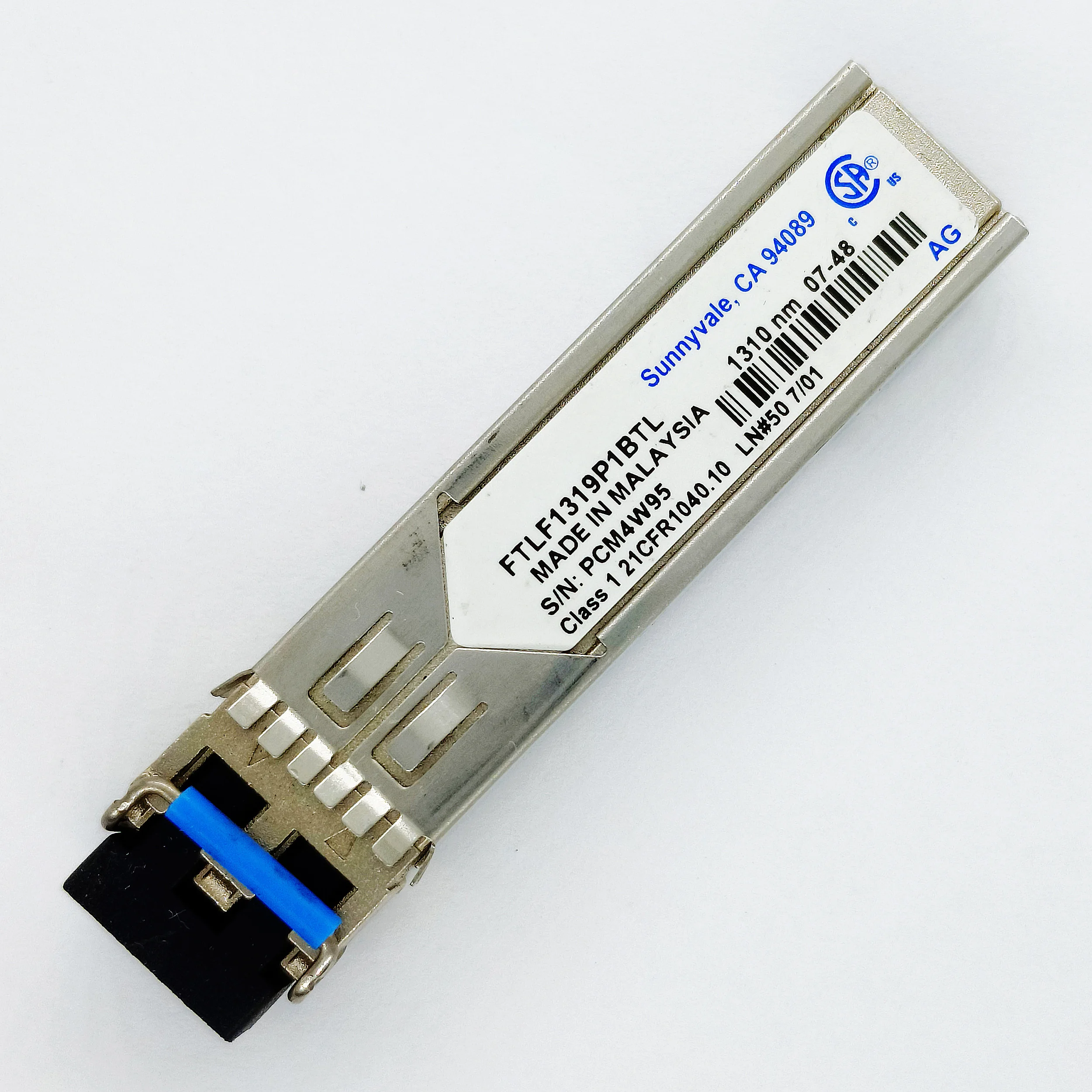 Genuine For Finisar 2G 10km FTLF1319P1BTL LR LX LH 1310nm SFP SM Duplex LC Transceiver Optical Module
