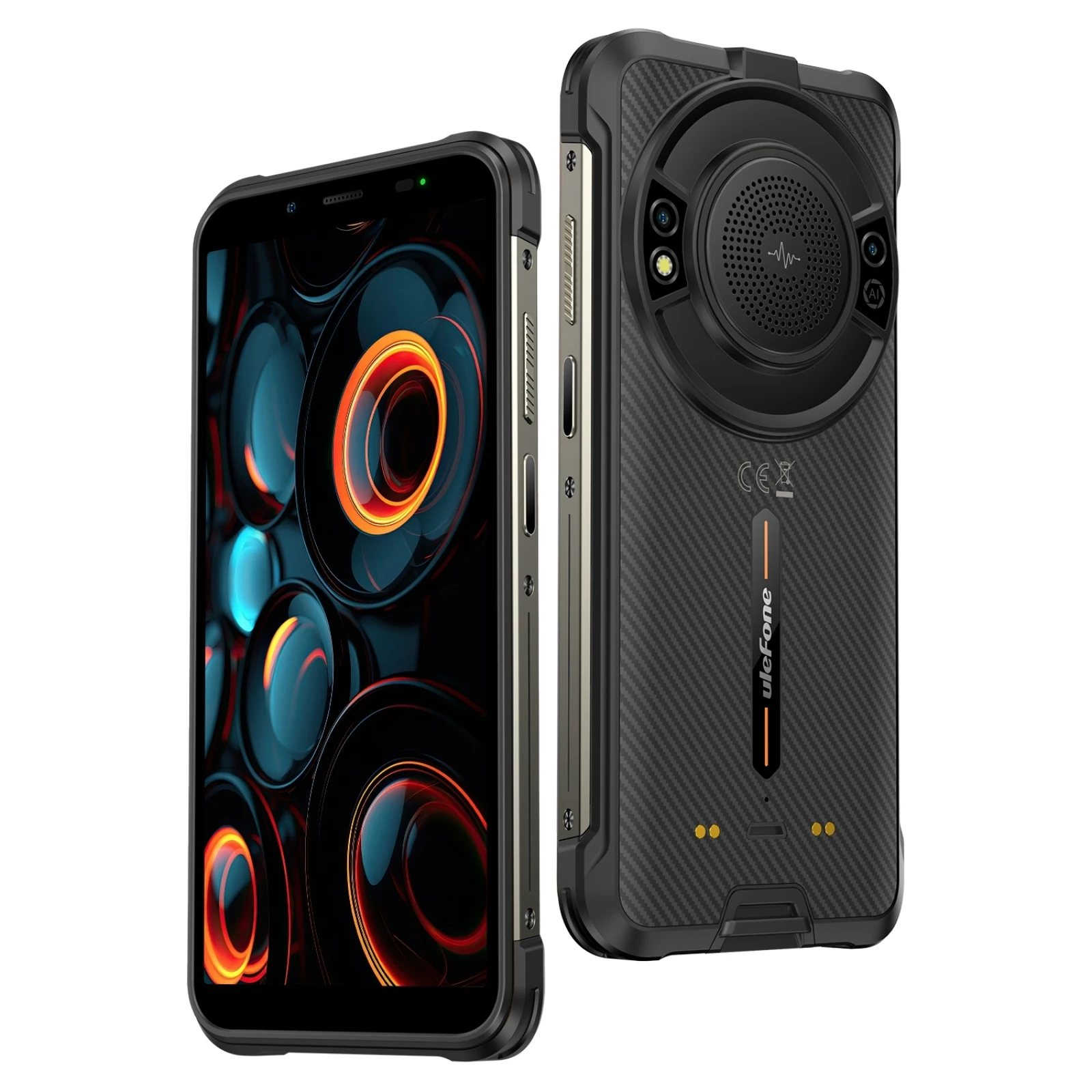 Ulefone Power Armor 16S Rugged Smartphone Waterproof 16GB+128GB 5.93 inch 50MP Camera 9600mAh Android 13 Support NFC Google Pay