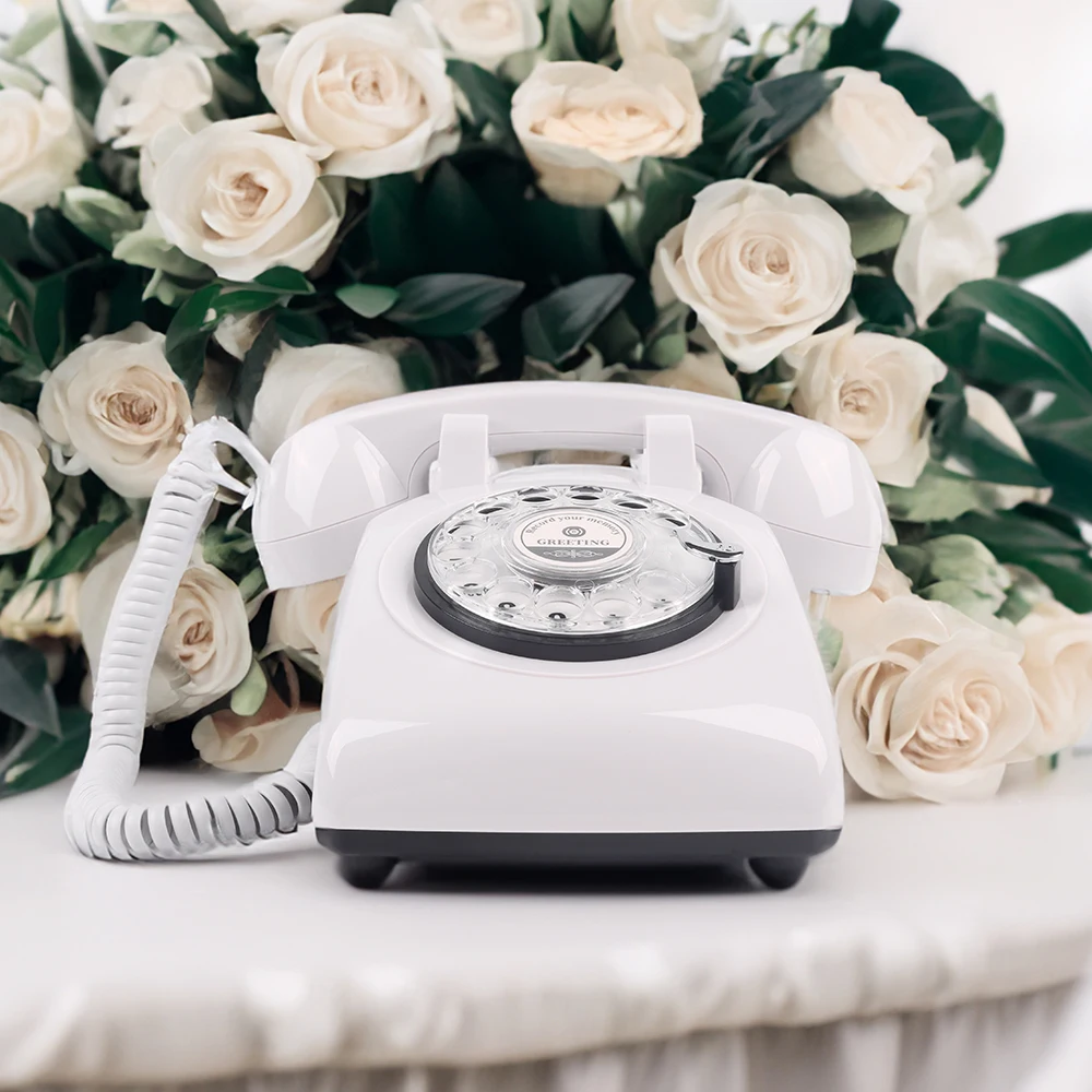 Wedding Audio Guestbook Phone Vintage Wedding Recording Phone Touch Dial Voicemail Guest Phone