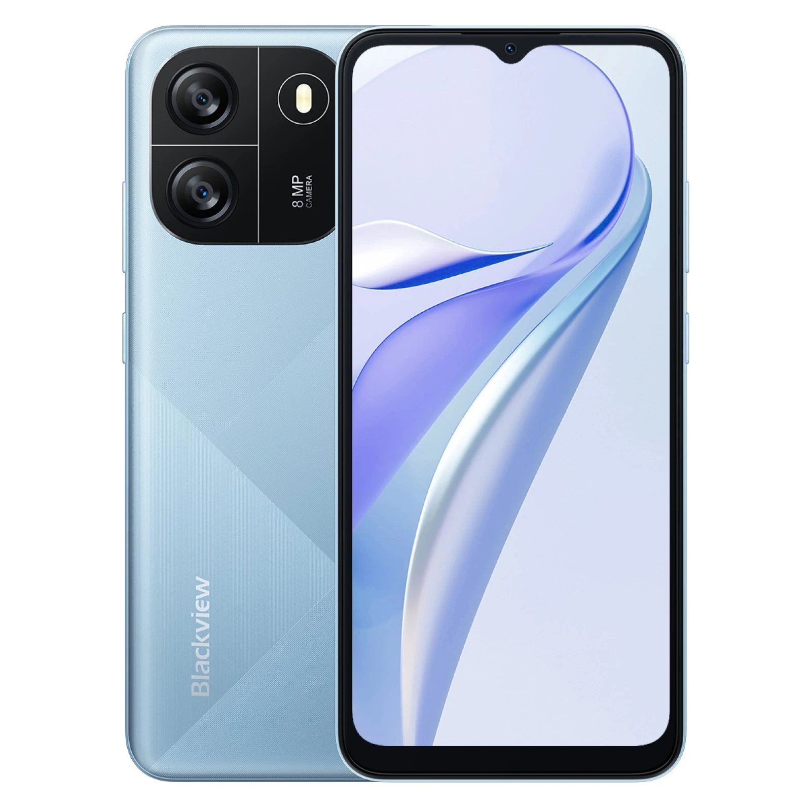Blackview Wave 6C Smartphone 6.5inch HD Display Octa Core Android 13 Mobile 5100mAh Battery 2GB 32GB 8MP Camera 4G Cellhone
