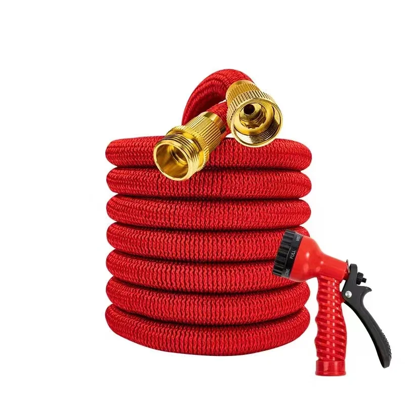 Magic expandable garden hose vibration sensor