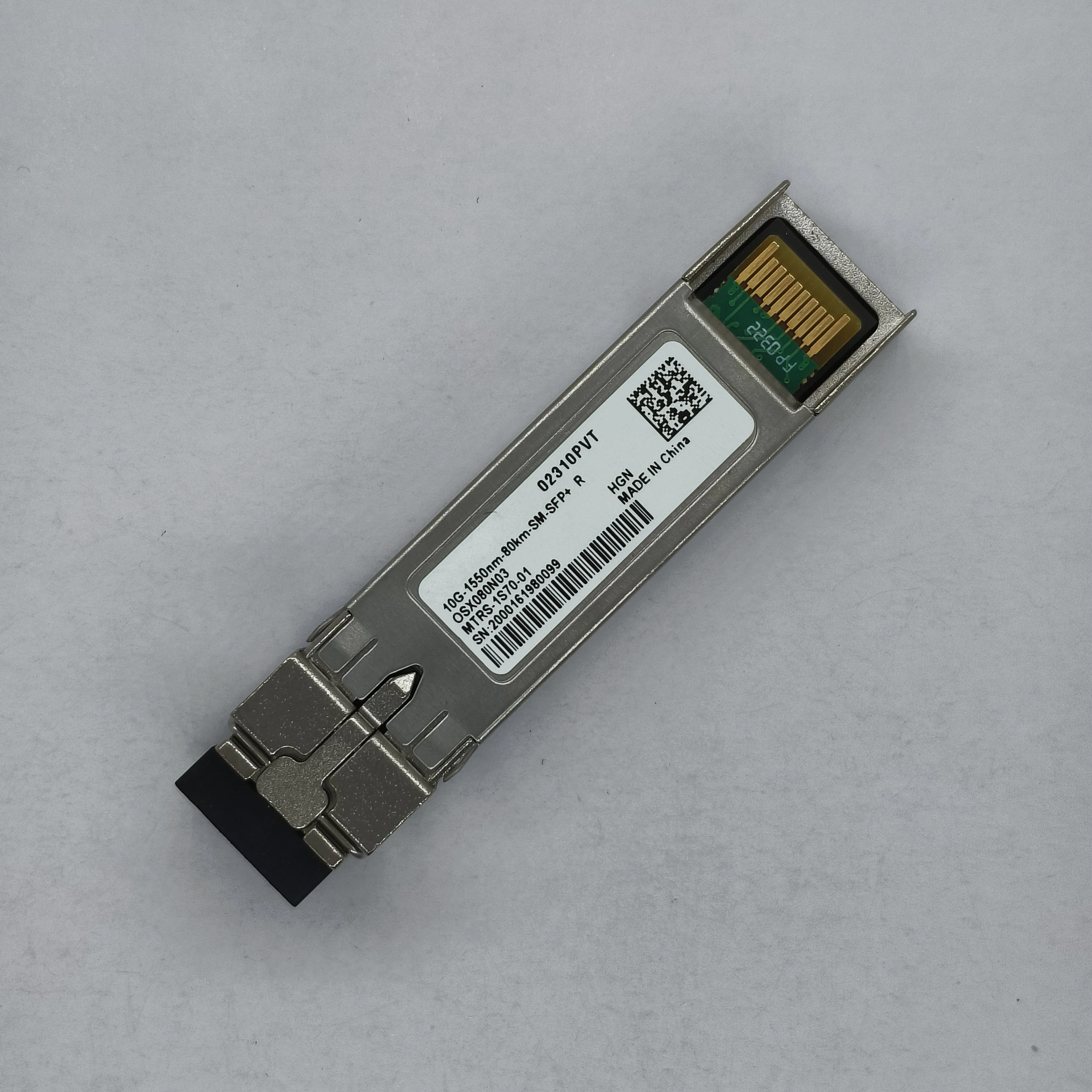 Genuine For Huawei 02310PVT 10G 1550nm 80km SMF SFP+ HNG OSX080N03 MTRS-1S70-01 Duplex LC Transceiver Optical Module