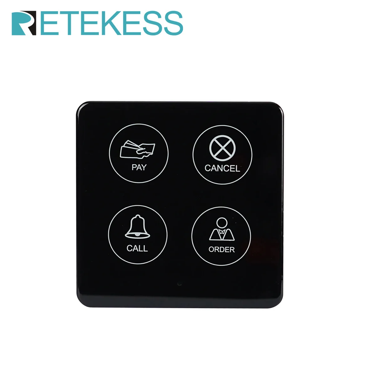 Retekess TD033 1Pcs Call Button Transmitter Pager For Wireless Waiter Calling System Restaurant Hookah Cafe Bar Hotel Clinic