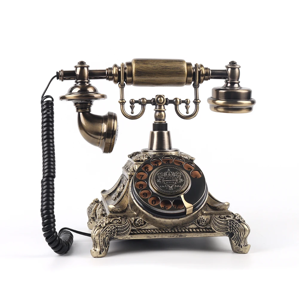 Telephone Message Book Recorder Funeral Event Guest Message Recorder Bronze Message Telephone Mailbox