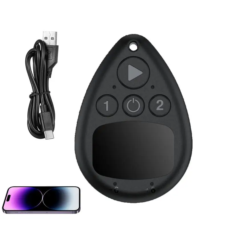 Wireless Remote For Phone Wireless Cell Phone Clicker With No Noise Mobile Phone Entertainment Supplies For Music Listening