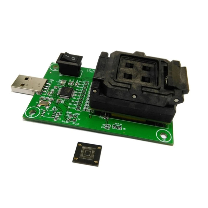 Precise eMMC153/169 Test Stand for Accurate Data Transfer