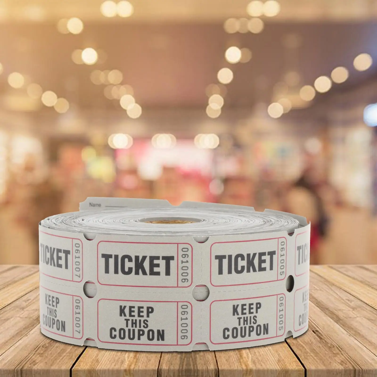 Raffle Tickets Folding Game Tickets Venue Lottery Tickets Roll Queue Number Tickets for Reward Corporate Events Party Prizes