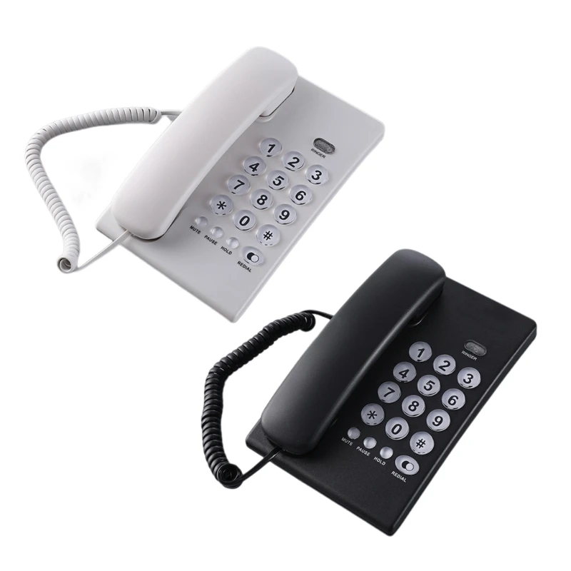 Corded Phones Landline Home Phone Landline Phones Big Button Landline Telephone 96BA