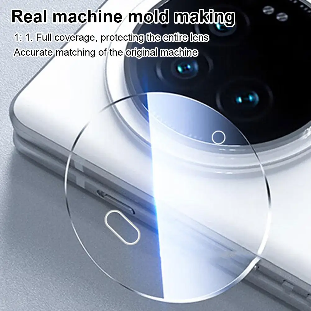 For Vivo X Fold3/Fold 3 Pro Lens Film Clear Ultra Slim Camera Back Full Protective Glass Glass Lens Film Cover Cover Temper K7Z3