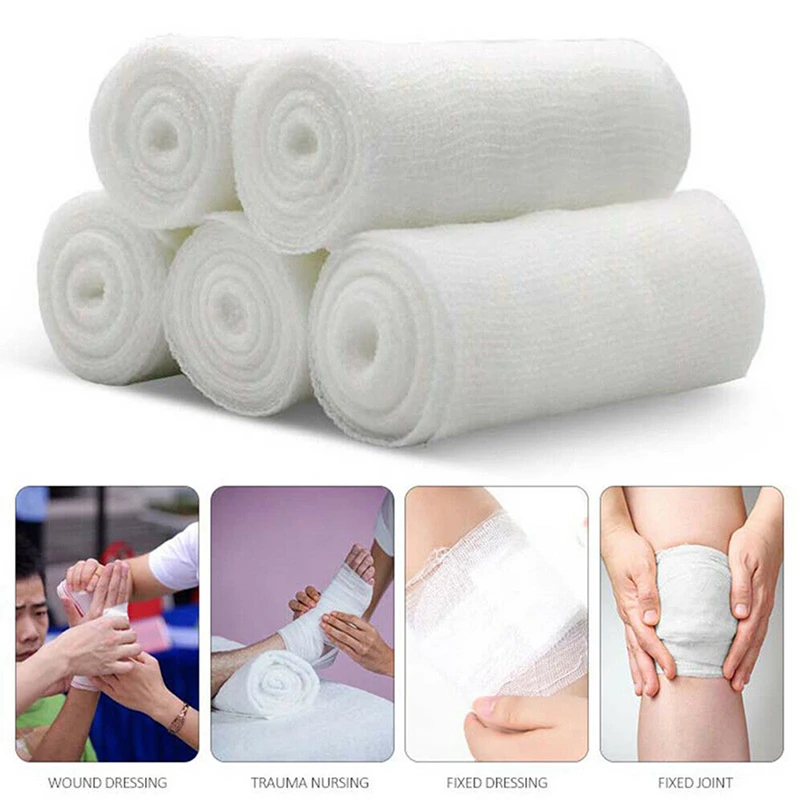 Gauze Stretch Mesh Taping Elastic Bandage First Aid Bleed Quick Stop Blood Control Stanch Tourniquet Life Trauma Strap Save