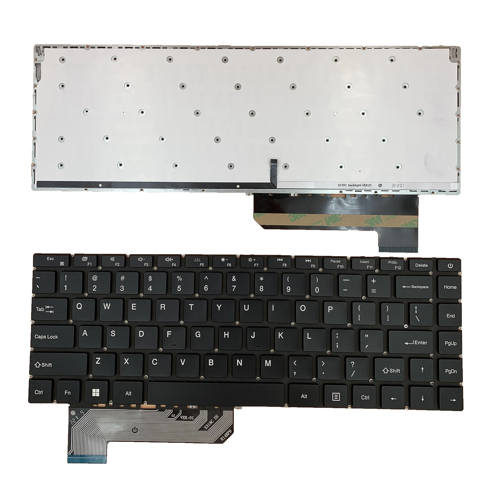 US Keyboard for Gateway GWTN141-2 GWTN141-3 GWTN141-4 GWTN141-6 GWTN141-10 N14RP9 X318C MB3181017 XK-HS305