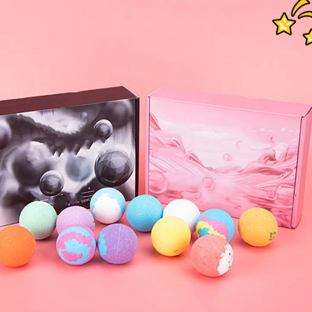 12piece Relaxing And Fragrant Bath Bomb Set For Spa-like Experience Soothing Bath Bombs Set