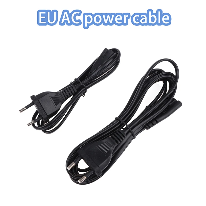 EU Power Cord EU AC Power Cable Figure 8 C7 To European 2 Pin AC Plug Power Cable Cord For PS4 Xbox PS5 Power Cord