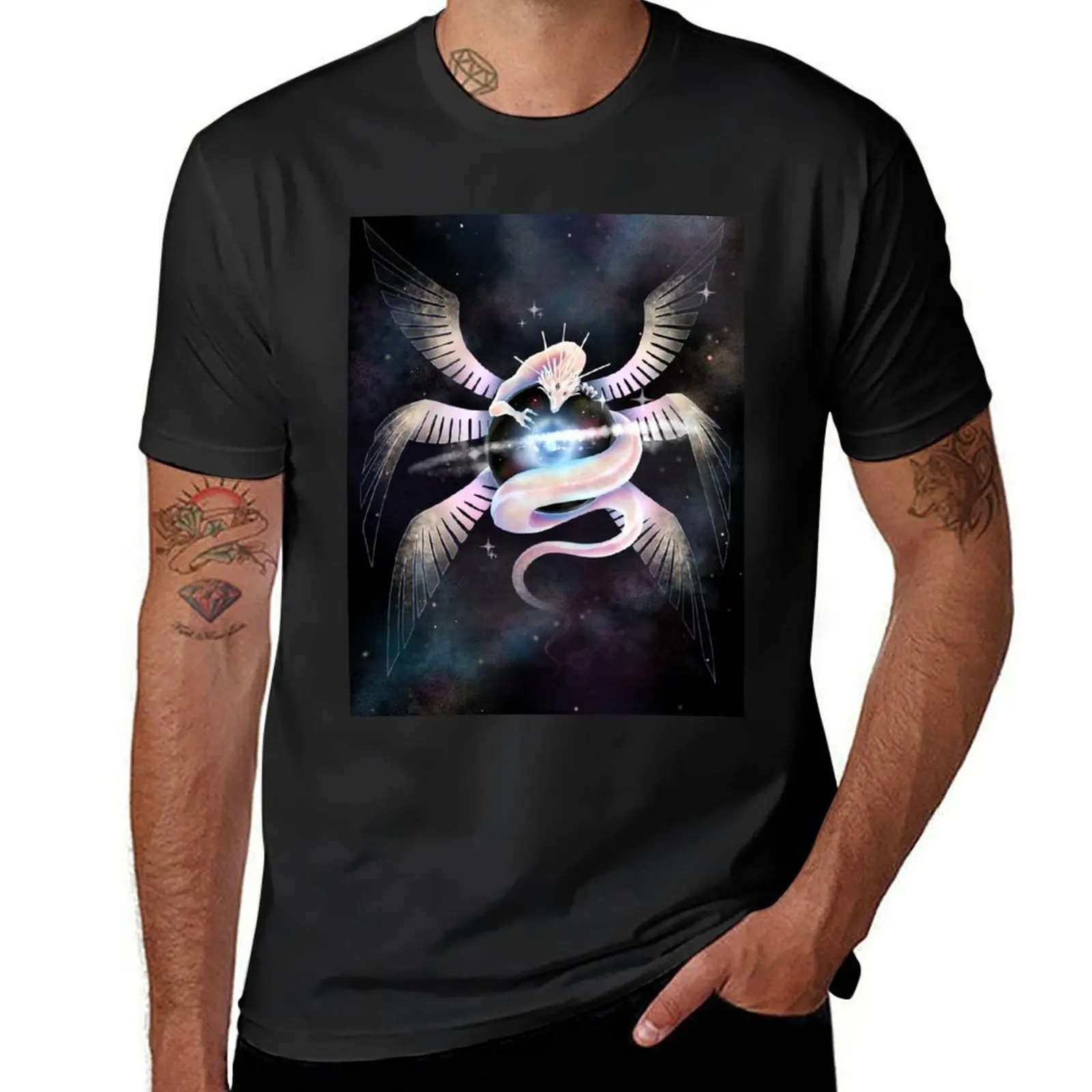 Galaxy Dragon T-Shirt hippie clothes vintage clothes mens vintage t shirts