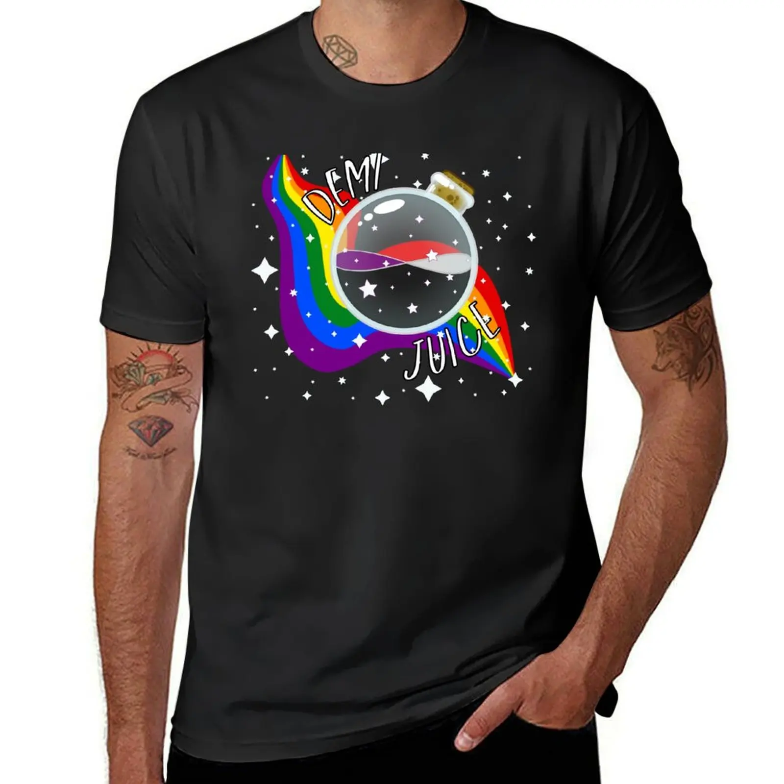 Demi Juice T-Shirt new edition boys whites customs plain white t shirts men