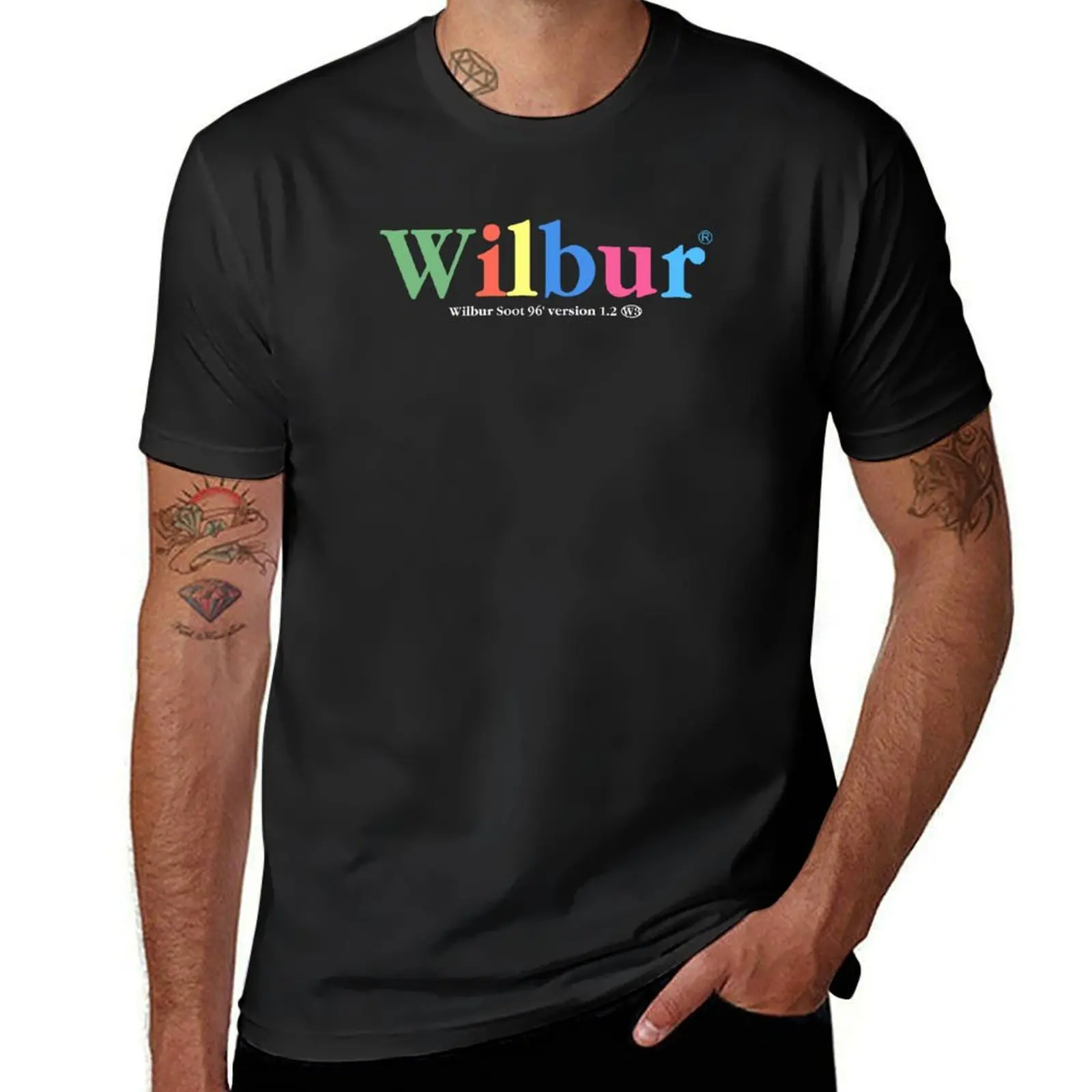 wilbur soot T-Shirt vintage anime anime clothes fruit of the loom mens t shirts