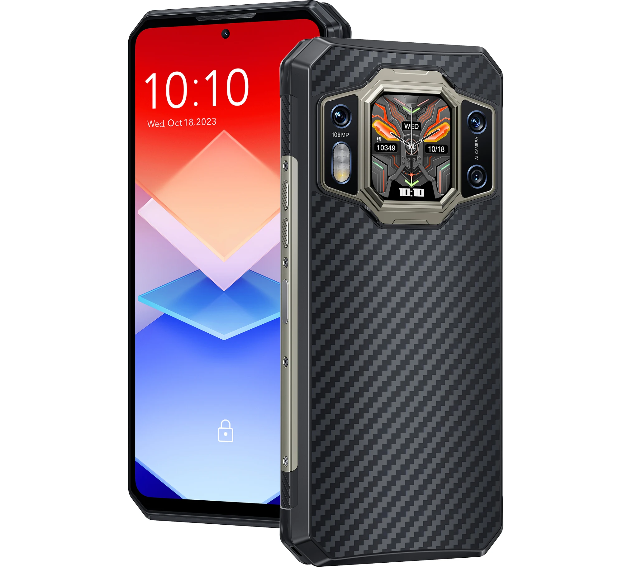 Oukitel WP30 Pro 120W 5G Rugged Smartphone Android 13 12GB+512GB 11000 MAh 6.78" FHD+ Mobile Phone 108MP Cell Phone Global