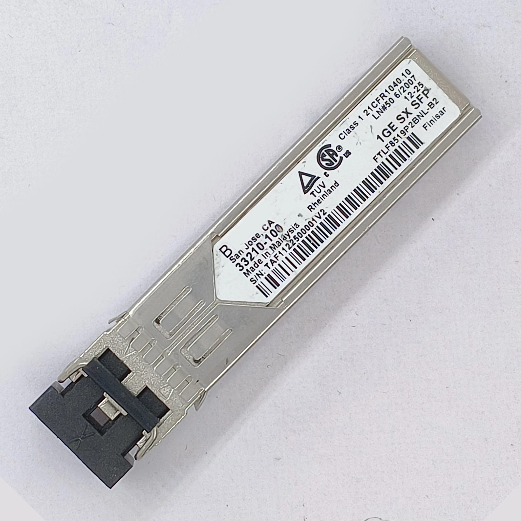 Genuine For Brocade 33210-100 1000 BASE-SX FTLF8519P2BNL-B2 E1MG-SX-OM 1GE SX SFP Duplex LC Refurbished Optical Module