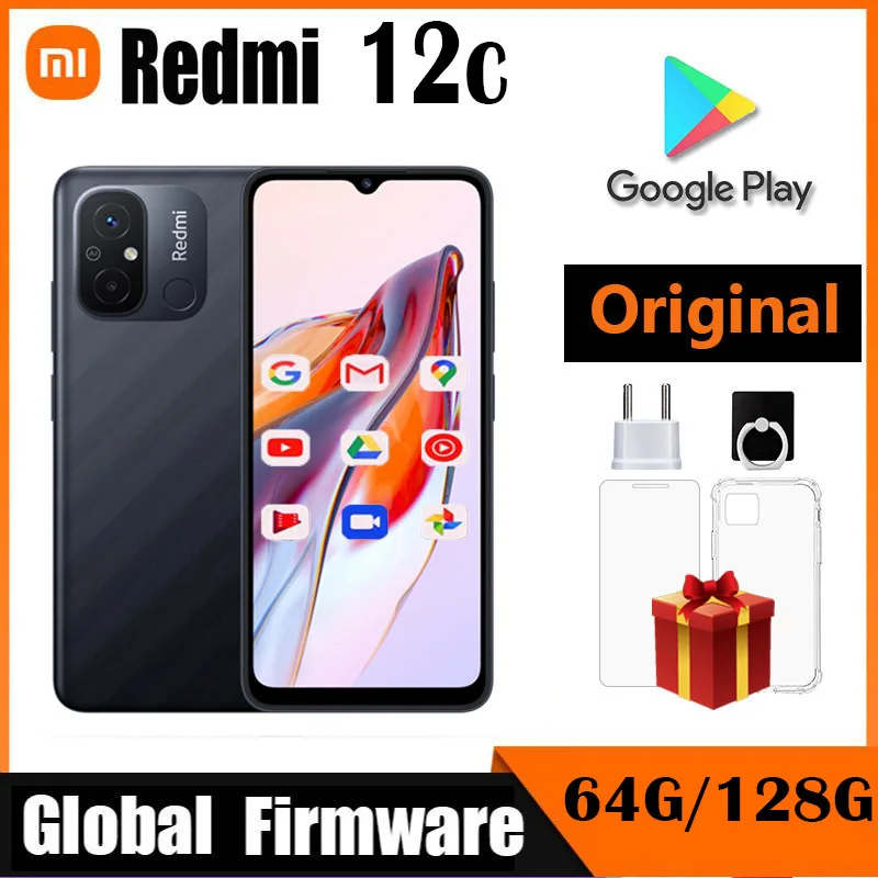Xiaomi Redmi 12C 4g SmartPhone MTK Helio G85 6.71inch 60hz LCD 10W Charge 5000mAh 50MP+5MP Camera Original used phoneused phone