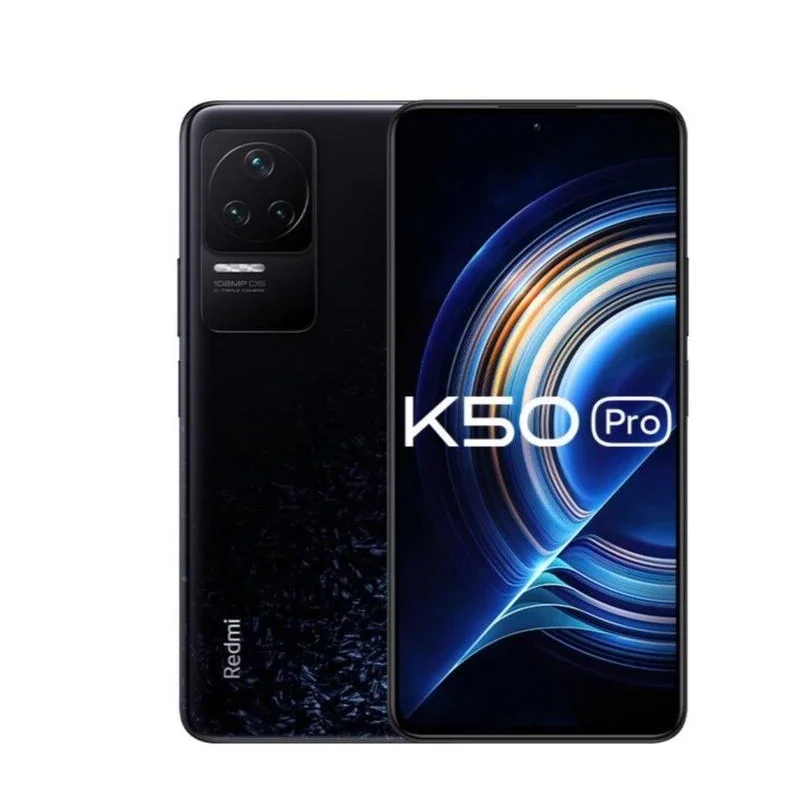 Original Xiaomi Redmi K50 5G Smartphone, Dimensity 8100 Octa Core 5500mAh Battery 67W Fast Charging 48MP Triple Camera 120Hz