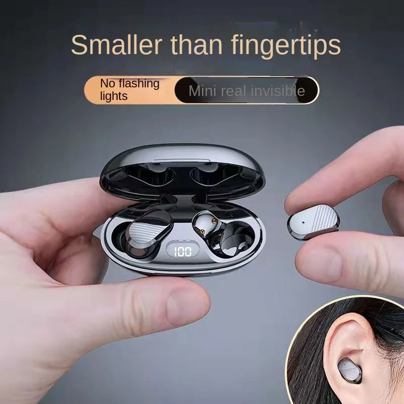 OPUYYM A68 Wireless Bluetooth Headset Invisible Headset Intelligent Noise Reduction Mobile Phone Hands-free Mini Headset