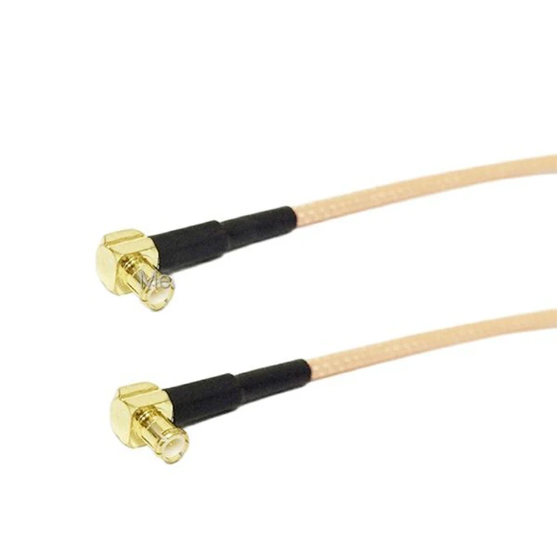 New Modem Coaxial Cable MCX Male Right Angle To MCX Plug RA 90-Degree Connector RG316 Pigtail 15CM 6" Adapter Wholesale