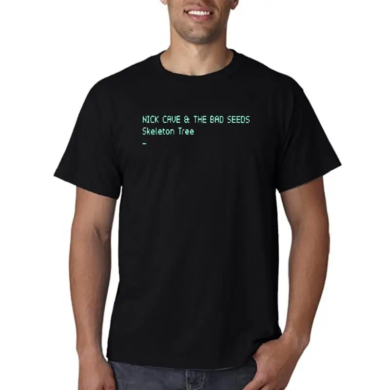 Title: New Nick Cave The Bad Seeds Skeleton Tree Men's Black T-Shirt Size S to 3XLMen's Shirts Men Clothes Novelty Coo