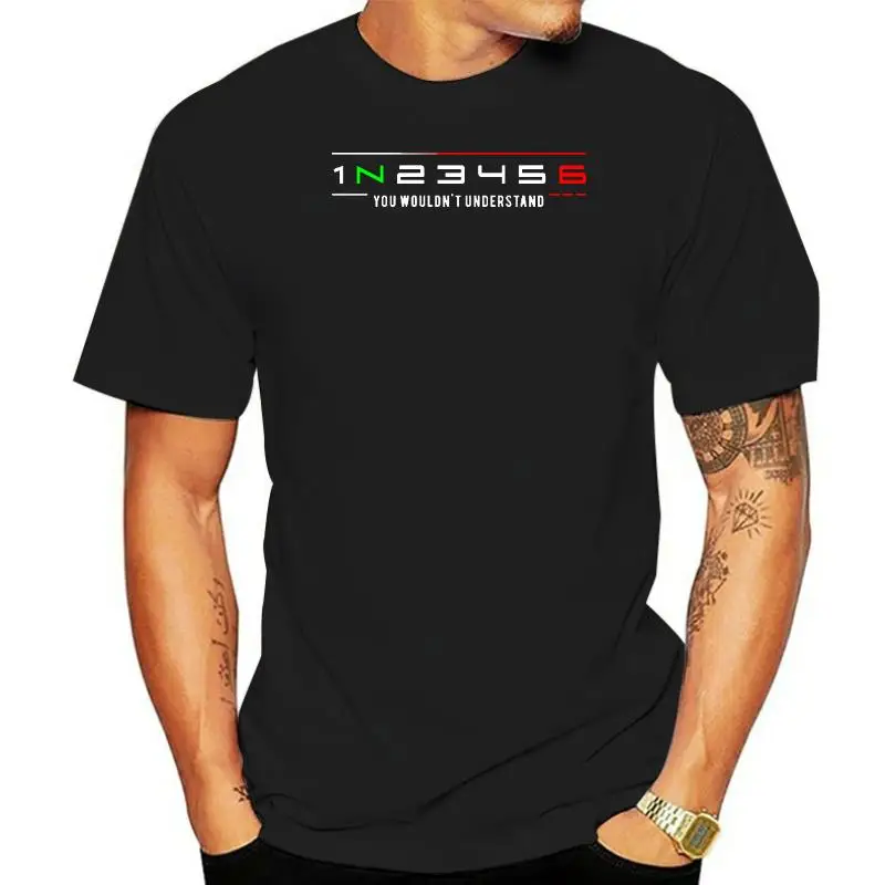 You Wouldn't Understand T Shirt Men 1N234567 Motorcycle T-shirt Moto Biker Clothing Letter Tees Black Tops Cotton Tshirt