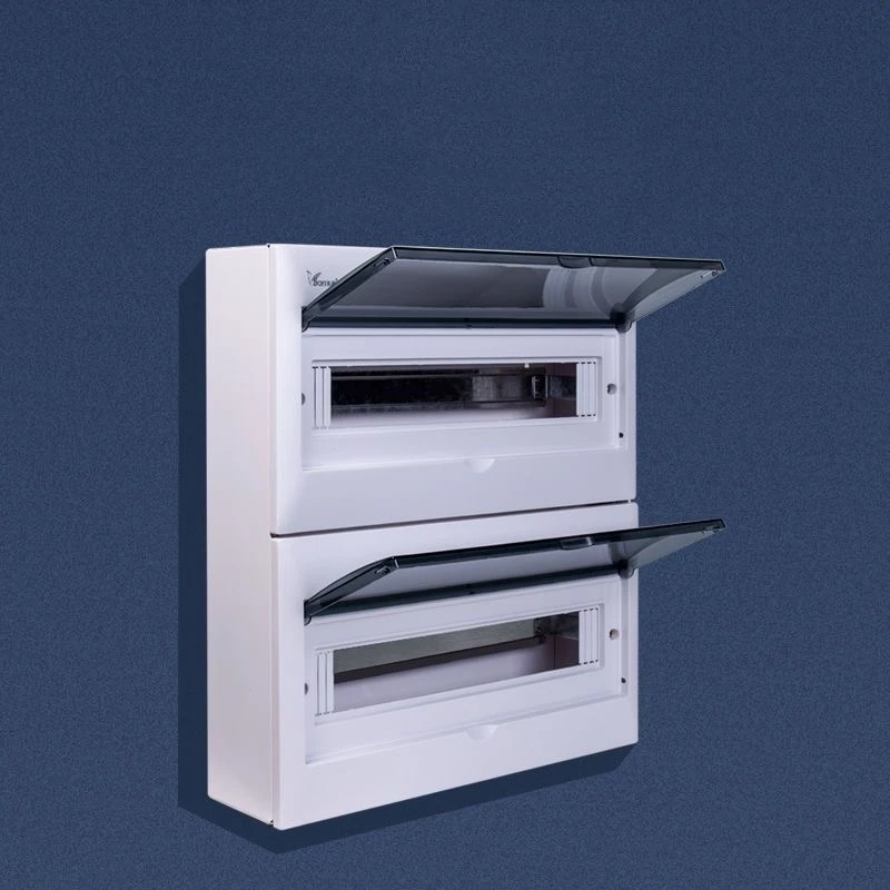 DONGYI 2-4Ways Outdoor Waterproof Electrical Adjustable Distribution Box With Metal Back Recover PowerJ unction Wire Box
