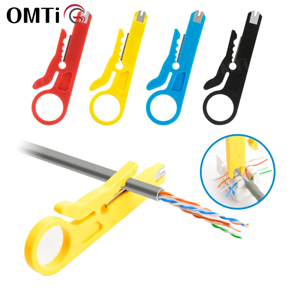1PC Stripper Knife Crimper Pliers Crimping Tool Cable Stripping Wire Cutter Multi Cut Line Multifunctional Hand Tools