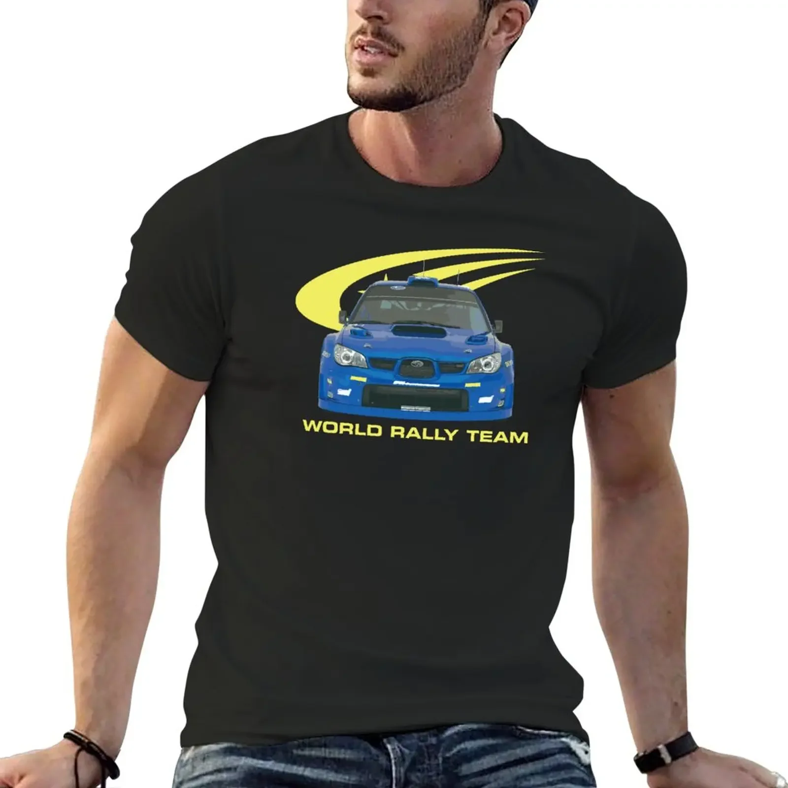 WRC PETTER SOLBERG WORLD RALLY TEAM CAR 2007 T-Shirt Short t-shirt cute tops summer top t shirt men Informal manga Sweatshirt
