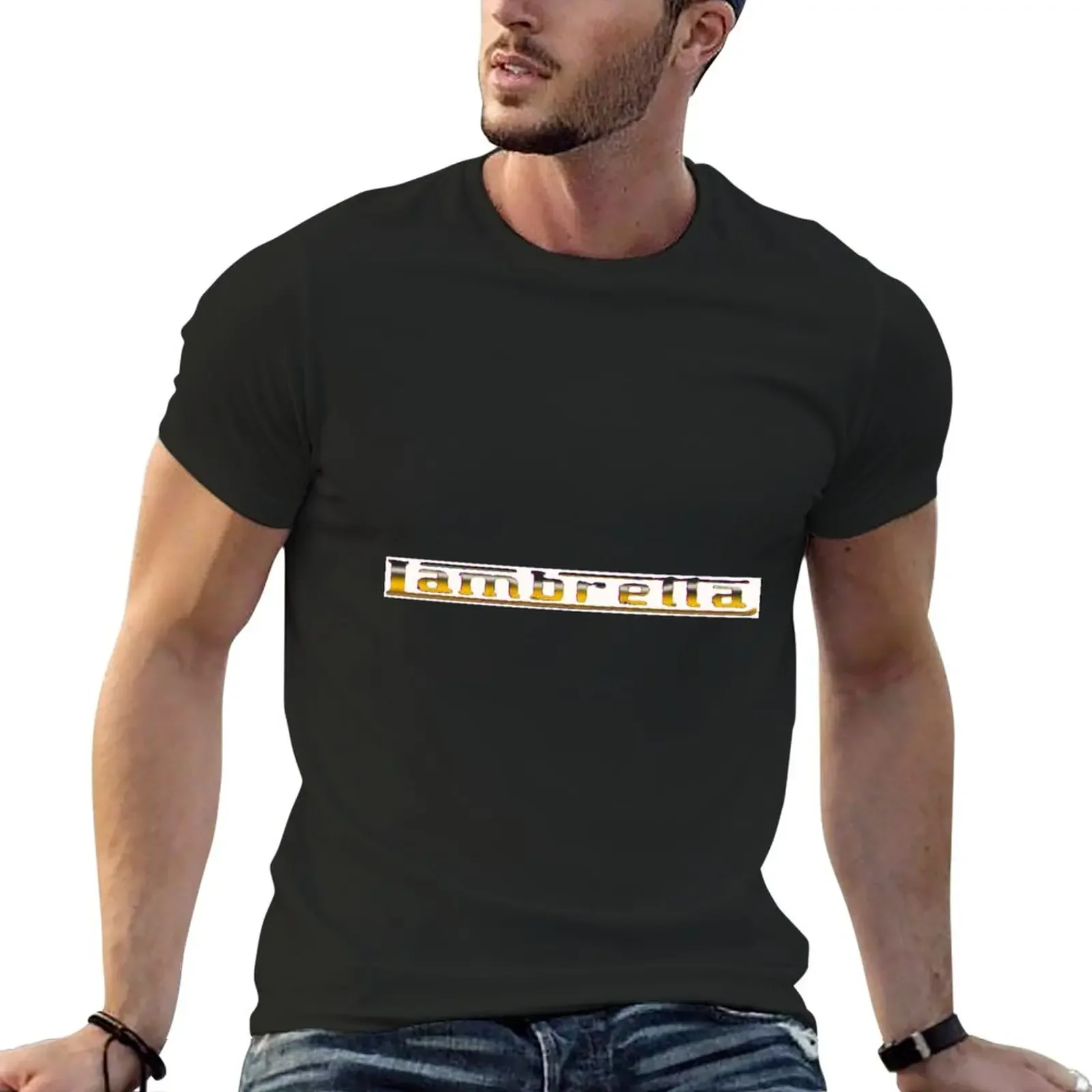 Tee shirt plus size tops Men's t-shirts Lambretta Scooter emblam T-Shirt men clothing oversized harajuku funny style summer