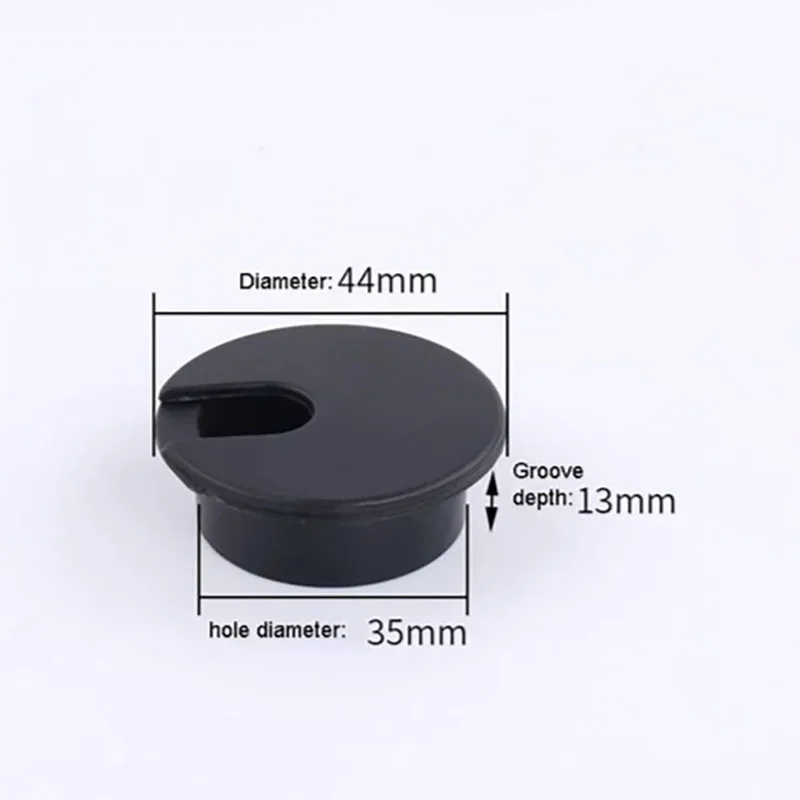 5Pcs 35mm Wire Hole Covers Grommet Computer Desk Cable Hole Cover Cap Plug Furniture Line Tidy Storage Holder Hardware Plug