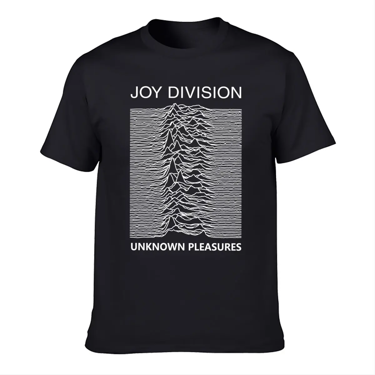Joy Division - Unknown Pleasures Summer Cotton Short Sleeve O-Neck Men's T-Shirt