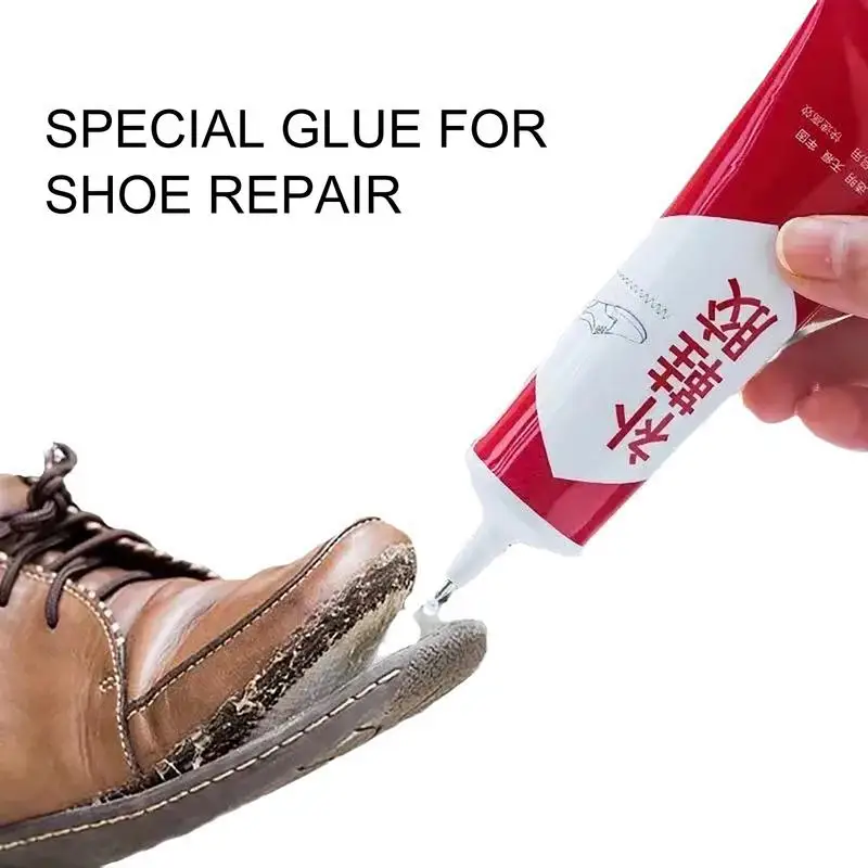 60ml Strong Shoe Glue Adhesive Worn Shoes Repairing Glue Sneakers Boot Sole Bond Adhesive Shoemaker Fix Mending Liquid Tools