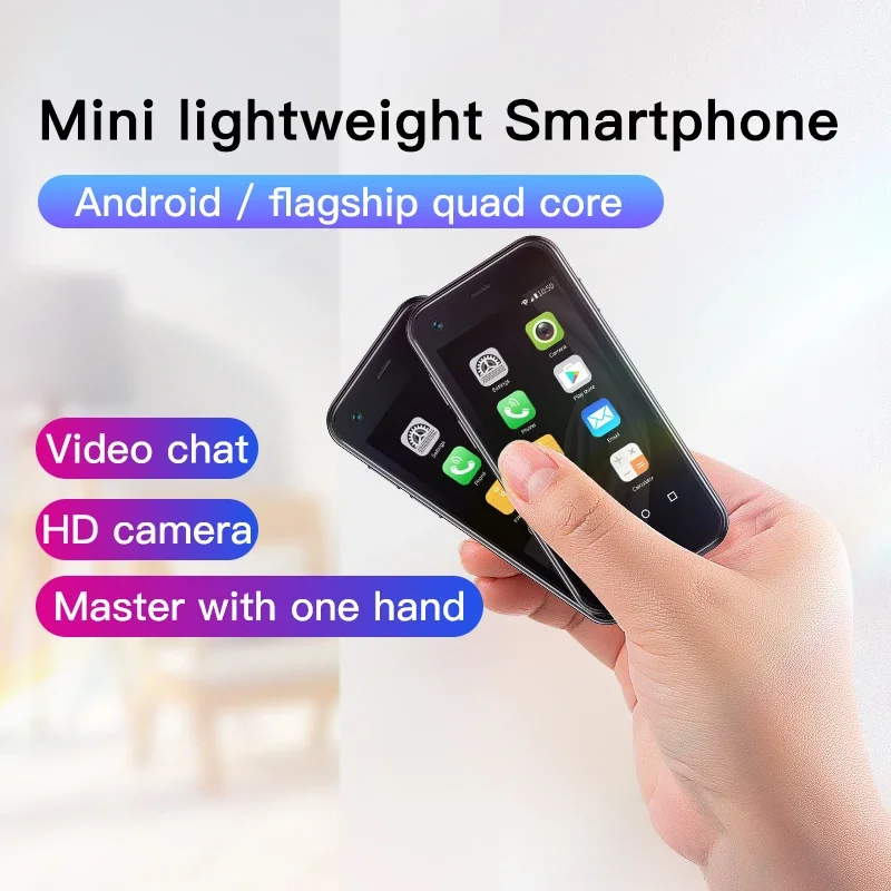 SOYES XS13 Mini Smartphone 2.5" 2GB RAM 16GB ROM Dual SIM 5MP Camera Google Play Store Android9.0 Small Smartphone