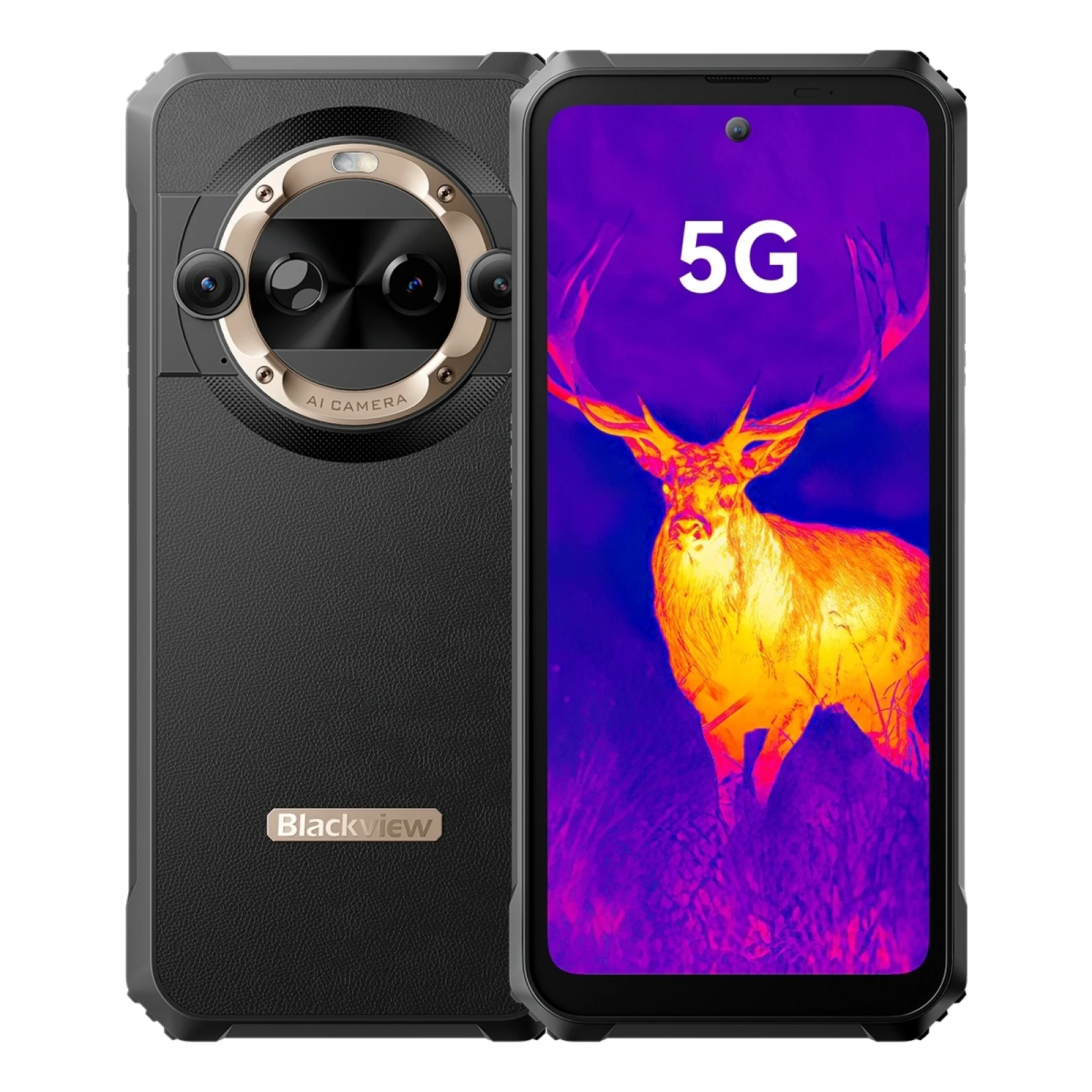 Blackview BL9000 Pro 5G Rugged Smartphone 6.78" 2.4K Thermal Imagin FLIR® 24GB 512GB 50MP 8800mAh 120W NFC Android 14 Cellp