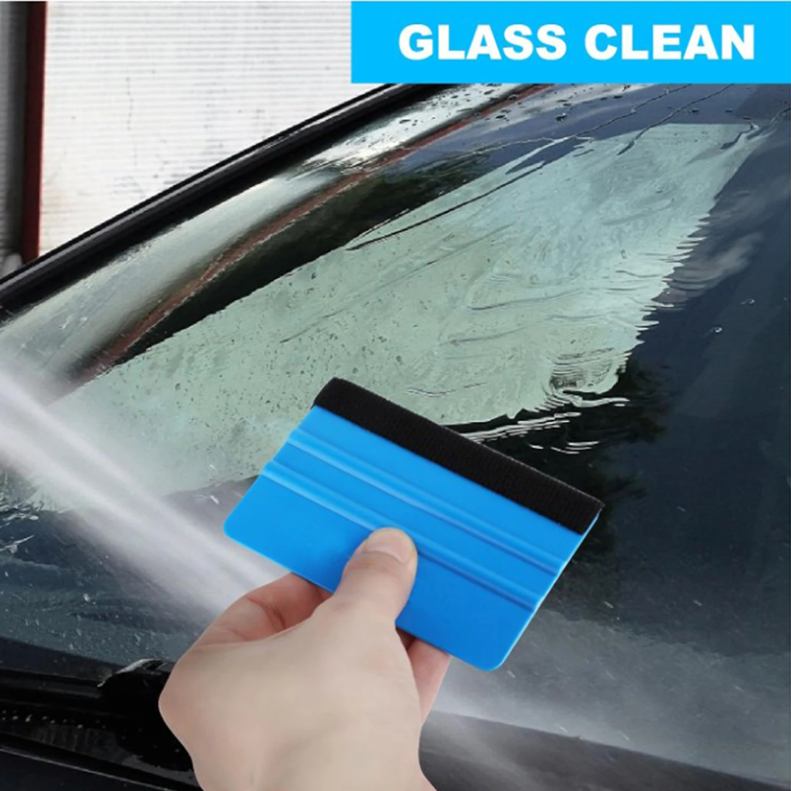 Plastic Sticker Scraper Board Glass Film Tools Sticker Scraper Boards Suitable for Stickers Labels Paint