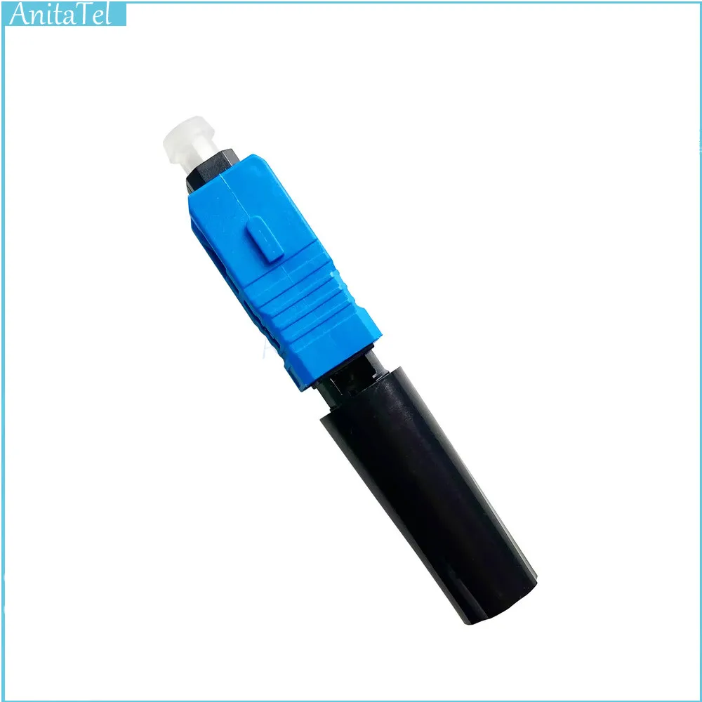 Fiber SC UPC Fast Drop Wire Optical Quick Connector for Covered Optical Cable Fiber Optic Fast Connector