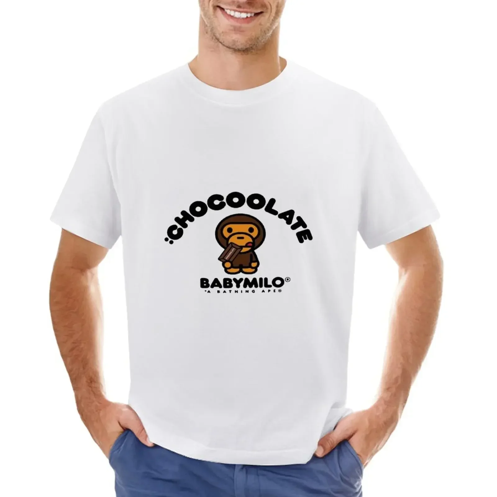 Baby tee Milo T-Shirt blanks funnys boys whites t shirts for men graphic mens designer clothes new in tops & tees Short Slee